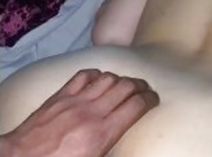 Back shots to my wife with my finger in her ass