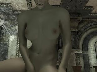 SkyrimSex- Fuck Skyrim (Orc Female)