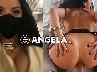 ANGELA WHITE - Real Life POV Anal Sextape