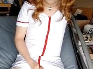 Crossdresser Nurse JOI (First time!)