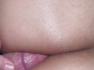 cul, vieux, orgasme, amateur, anal, énorme-bite, ejaculation-interne, doigtage, bas, point-de-vue