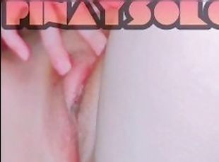 PINAY make natural CREAMY MILK in her PINK PUSSY ( titigas titi nyo kakanood)