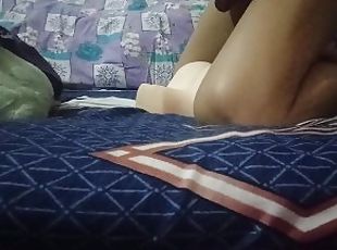Fucking my Desi girl hole with condom on. She asked me to remove and fuck her ass
