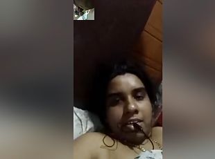 Today Exclusive- Mallu Bhabhi Showing Her Boobs And Pussy On Video Call Part 3