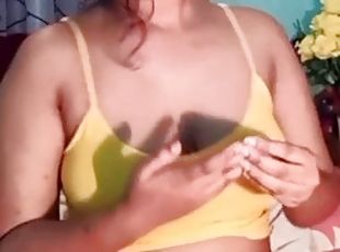 Desi bengali girl with big boobs show all