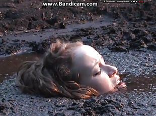 Swamp Of Mud Fetish Scene Featuring Two Dully Young Women