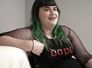 Amoral plumper Cece talks about sex