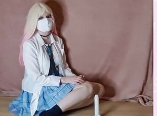 Marin Kitagawa enjoys lubed up feet and gives a footjob [TEASER]