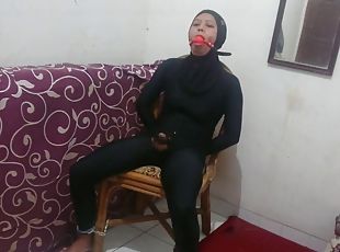 Catsuit Hijab Bondage