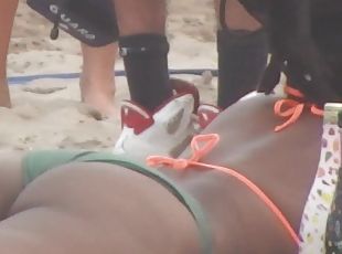 Ebony Beach Girl Erotic Video