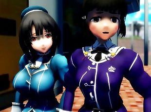 3d mmd dancing teens compilations