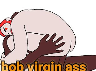 Straight Bob gives his ass virginity to Steve