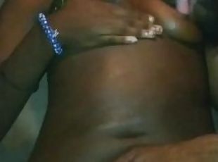 SLURPING ON FREAKY EBONY CHOCOLATE LIL TITTIES LATE NIGHT!!!!!!!