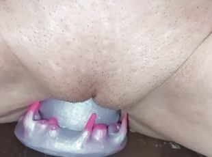 Didelis, Masturbavimasis, Žmona, Mėgėjai, Milf, Žaislas, Mama, Pov, Dildo, Motina