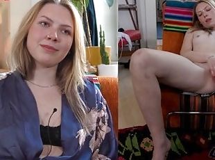Ersties - Songschreiberin Nelio aus Berlin masturbiert in ihrem WG-Zimmer