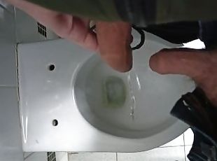 papa, extrême, public, amateur, énorme-bite, gay, maman, branlette, ejaculation-interne, toilette