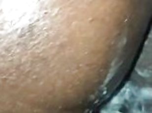 Creamy Ebony Pussy Creampie