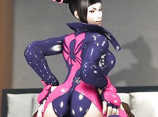 Streetfighter Juri Faceriding Her BF 6