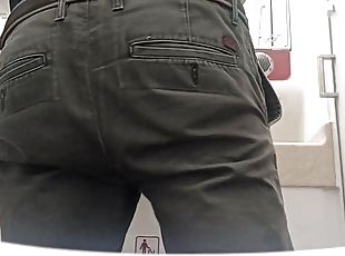 papa, en-plein-air, pisser, public, énorme-bite, gay, joufflue, point-de-vue, culotte, toilette