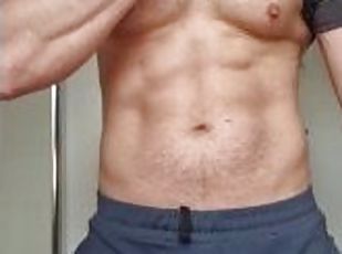 Gym kit bulge verbal lad