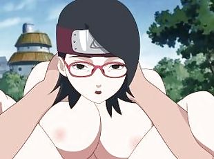 SARADA COWGIRL HENTAI (BORUTO)