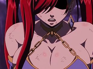 Anime: Erza Scarlet from Fairy Tail FanService Compilation Eng Sub