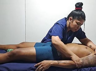Relaxing massage for this sexy guy, it turns me on so much part 2, it turns me on so much when I see him half naked