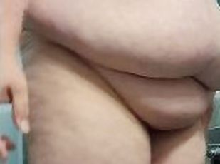 Bbw piggy plugged at work