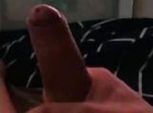 Handjob big dick dude