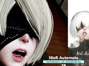 NieR Automata - 2B × Beautiful Big Ass - Lite Version