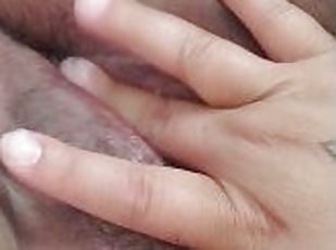 mani-ng-puke, mabalahibo, dyakol-masturbation, pekpek-puke-pussy, pagtalsik, baguhan, latina, bbw, laruin-ng-daliri-ang-pekpek, pov