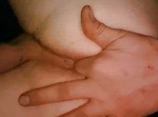 Gay teen fingers tight ass