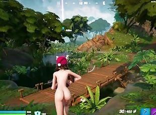 Fortnite gameplay ( skye nude)