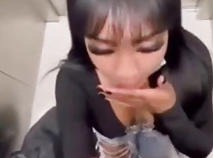 Onlyfans Blowjob Public Brunette Handjob POV Cum in Mouth