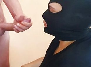 svær, blowjob, cumshot, cum, sperm, pikk, maske, suging, erting