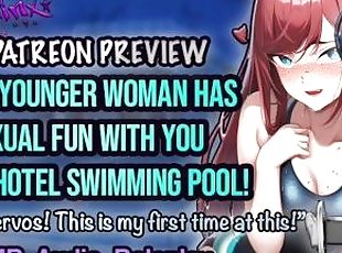 (Patreon Preview) ASMR -Younger Woman Sucks & Fucks You Underwater In A Pool! Hentai Audio Roleplay