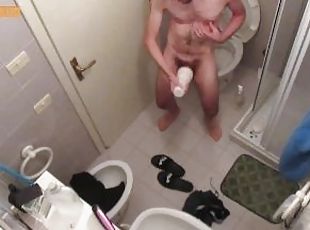 banyo-yapma, kıllı, mastürbasyon-masturbation, amatör, oyuncak, mastürbasyon, sikişme, tek-kişilik, yarak