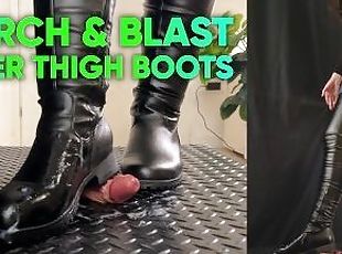 hardcore, preto, fetiche, botas
